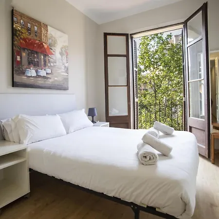 23Par1007 Comfortable Apartment In Paralel Barcelona Exterior photo